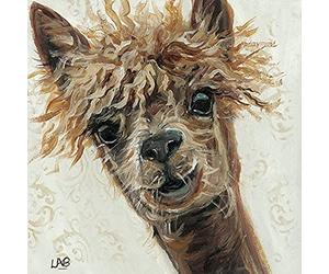 Art Group AFWDC95754 The Louise Brown Bad Hair Day Canvas Print, Cotton, Multi-Colour, 1.8 x 40 x 40 cm