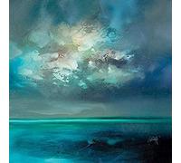 Art Group AFWDC98244 The Scott Naismith Isle of Skye Emerges Canvas Print, Cotton, Multicolour, 85 x 85 x 1.3 cm
