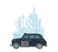 Art Group The London Taxi Canvas, Multi-Colour, 0.96x60x3 cm