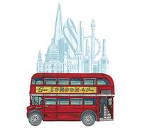 Art Group The See London by Bus Canvas, Multi-Colour, 0.96x60x3 cm