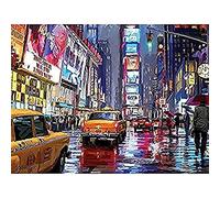 Art Group WDC100258 The Richard Macneil (Times Square) -Canvas Print 60 x 80cm, Wood, Multicolour, 60 x 80 x 1.3 cm