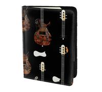 Art Guitar Pattern print print Passport Cover, Passport Holder Cover Wallet Passport Wallet Case for Cards and Documents