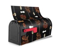 Art Guitar Pattern print Print Reusable Mailbox Cover Waterproof Mailbox Decor Magnetic Sun Protection Unique