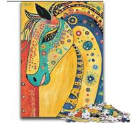 Art Horse Jigsaw Puzzles for Adults Teenagers Jigsaws Puzzle, Challenging Game And Family Play Educational Game for Birthday, Chrismas (70x100cm)
