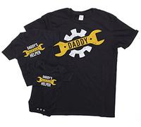 ART HUSTLE Daddy's Little Mechanic Helper (Black 4-5 Years)