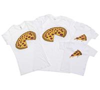 ART HUSTLE Pizza Slice Baby Boy Girl Unisex Shortsleeve Bodysuit (White - Bodysuit 0-3 m)
