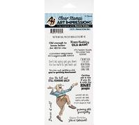 ART IMPRESSIONS Laugh Lines Stamp Dance, One Size