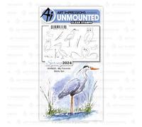 Art Impressions Watercolor Clear Stamps-My Favorite Birds Set