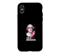 Art Is Disobedience Classical Statue Rebel Case for iPhone X/XS