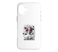 Art Is Disobedience Medusa Street Rebel Case for iPhone 16 Plus