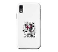 Art Is Disobedience Medusa Street Rebel Case for iPhone XR
