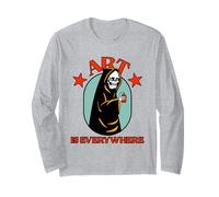 Art is Everywhere (Artsy Statement & Artist Graphic) Long Sleeve T-Shirt