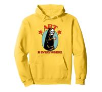 Art Is Everywhere (Artsy Statement & Artist Graphic) Pullover Hoodie