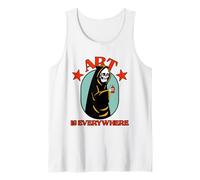 Art is Everywhere (Artsy Statement & Artist Graphic) Tank Top