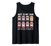 Art is My Jam and I'm Here to Create It Tank Top