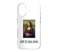 Art Is My Jam Shirt Mona Lisa Case for iPhone 17