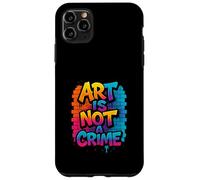 Art Is Not A Crime Graffiti Brick Wall Design Case for iPhone 11 Pro Max