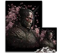 Art Japanese Ninja 1000-Piece Jigsaw Puzzle Difficult Puzzles for Adults Perfect for Christmas, Halloween, Easter, New Year 50x75CM/19.68x29.52inch