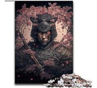 Art Japanese Ninja Jigsaw Puzzles for Adults 1000 Pieces, Suitable for Ages 14 And Up Improve Memory Gifts Ideas (26x38cm)