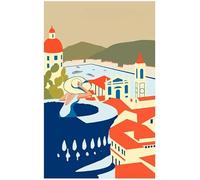 Art Jigsaws - France Vintage Travel Posters - Adult Personalised Challenge Toys - Family Stress Reduction Games - 1000 Pieces Puzzle - Kw280Zk
