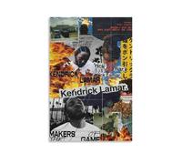 Art Kendrick Music Lamar Canvas Poster Art Music Posters for Room Aesthetic Canvas Wall Art Bedroom Decor12x18inch(30x45cm)