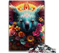 Art Koalas 1000 Piece Jigsaw Puzzle for Adults And Teenagers,Help The Brain Exercise Addictive Toys to Cultivate Patience Unique Challenge Game (50x75cm)