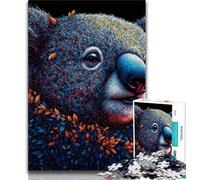 Art Koalas Jigsaw Puzzles for Adults,for Educational Game Challenge Toy for Is Ideal As A Gift for The Whole Family 50x75cm