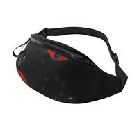 Art Ladybug Tracks Print Man and Women Waist Bag Lightweight Travel Accessory for Hiking Cycling Running