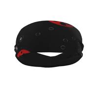 Art Ladybug Tracks Print Style Functionality Sports Sweatband For Men Women Stretchy Breathable Headband