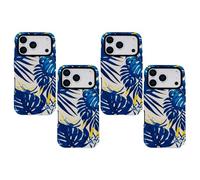 Art Leaf 3-Layer Heavy Duty Phone Case - Shockproof Protective Cover with TPE & PBT Materials, Drop-Resistant Design for All Models