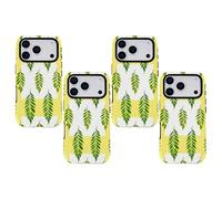 Art Leaf 3-Layer Heavy Duty Phone Case - Shockproof Protective Cover with TPE & PBT Materials, Drop-Resistant Design for All Models