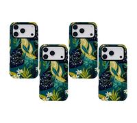 Art Leaf 3-Layer Heavy Duty Phone Case - Shockproof Protective Cover with TPE & PBT Materials, Drop-Resistant Design for All Models