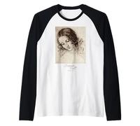 Art Leonardo da Vinci Drawing Painting Museum Renaissance Raglan Baseball Tee