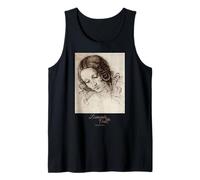 Art Leonardo da Vinci Drawing Painting Museum Renaissance Tank Top
