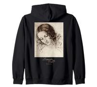 Art Leonardo da Vinci Drawing Painting Museum Renaissance Zip Hoodie