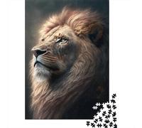Art Lion 1000-teiliges Puzzle für Erwachsene und Teenager, Halloween-Geschenk, Teenager, Mann, Frau, Geschenk, 1000 Teile (38 x 26 cm)