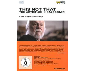 Art Lives: John Baldessari DVD (2009) Jan Schmidt-Garre cert E NEW