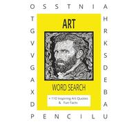 ART LOVERS WORD SEARCH BOOK: | 55 Unique Puzzles | 9 Words Each | 495 Hidden Words (Diagonal & Reverse) | Fun & Challenging Brain-Boosting Activity ... while you Game. (THIS IS NOT by JOE BANANA)