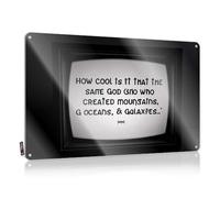 Art Man Cave Decor Entrance Indie Nice How Cool Is It That The Same God Who Created Mountains - Easy To Hang Art(30X40CM)