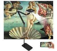 Art Master Wireless Art Projector - 1080p | iOS & Android Phone Screen Mirroring, HDMI Port, Sharp Image, Vibrant Colors, Portable with Long Lasting Battery, Replicate Digital Images With Ease