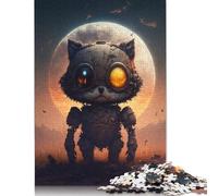 Art Mechanical Cat 1000 Pieces Puzzles for Adults & Teenager Teenager Man Woman Gift 1000pcs (75x50cm)