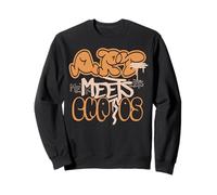 Art Meets Chaos - Urban Typography Streetwear Sweatshirt