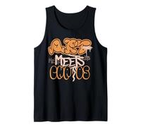 Art Meets Chaos - Urban Typography Streetwear Tank Top