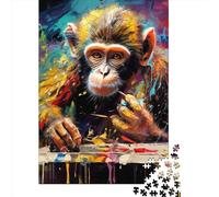 Art Monkey 1000 Pieces Paper Puzzles for Adults Jigsaw Puzzles Educational Game Challenge Toy 1000pcs (38x26cm)