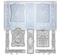 Art Mould for Polyclay Air Dry Clay Plaster, Frame and Plaque