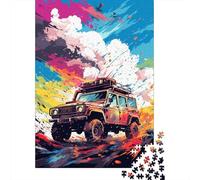 Art Mountain Bike Puzzle Friendly Materials 100 Percent Recycled Cardboard Jigsaw Puzzle for Adult Children 1000pcs (75x50cm)
