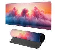 Art Mouse Mat, Mouse Pad 1200x600x3mm, Desk Mat Large, XXL Gaming Mousepad, Desk Accessories Keyboard Pad, Office Accessories Gaming Mousemat, for Computers Laptop Office Large Mousemat, Pink 9-3856