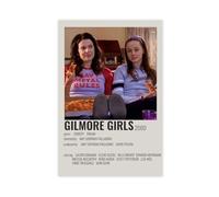 Art Movie Gilmore Girls Poster For Room Tv Creative Poster Canvas Poster Wall Art Decor Print Picture Paintings for Living Room Bedroom Decoration Unframe: 12x18inch(30x45cm)