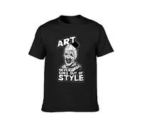 Art Never Goes Out of Style Movie Art The Clown Tara Dawn Mens Black T-Shirt S