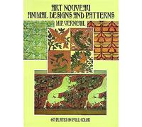 Art Nouveau Animal Designs and Patterns: 60 Plates in Full Color (Dover Pictorial Archive)